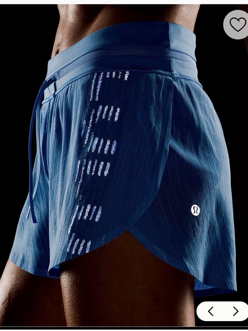 Lululemon NWT *SOLD OUT* Fast and Free Airflow Mid-Rise 3” shorts